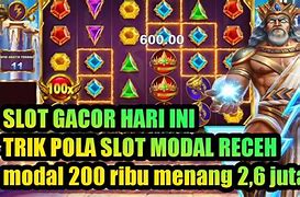 Zeus Menang Ratusan Juta Slot Modal 200 Ribu